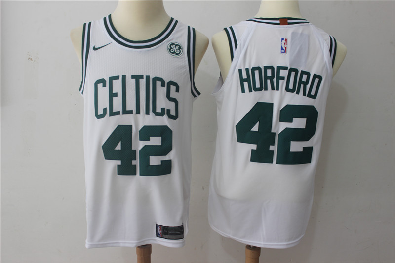 Men Boston Celtics #42 Horford White Game Nike NBA Jerseys->boston celtics->NBA Jersey